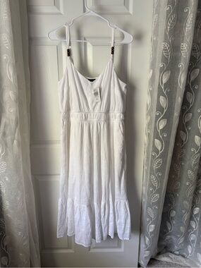 New Torrid Women’s Midi Textured Cotton Tiered Dress plus size 1X NWT
